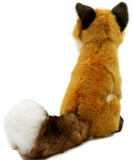 Uni-Toys Ræv Bamse, siddende 27 cm H (M90754), Eco-Friendly