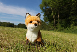 Uni-Toys Ræv Bamse, siddende 27 cm H (M90754), Eco-Friendly