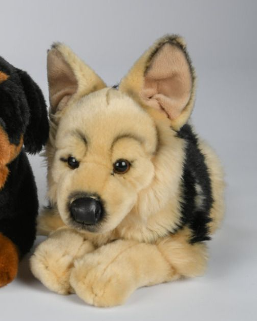 Uni-Toys Schæferhund, liggende 30 cm (32235A), Eco-Friendly Sekundært billede