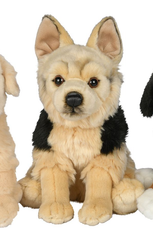 Uni-Toys Schæferhund, siddende 30 cm (32314A), Eco Friendly