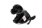 Uni-Toys Sort Labrador Bamse 22 cm