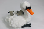 Uni-Toys Svane med babyer 24 cm