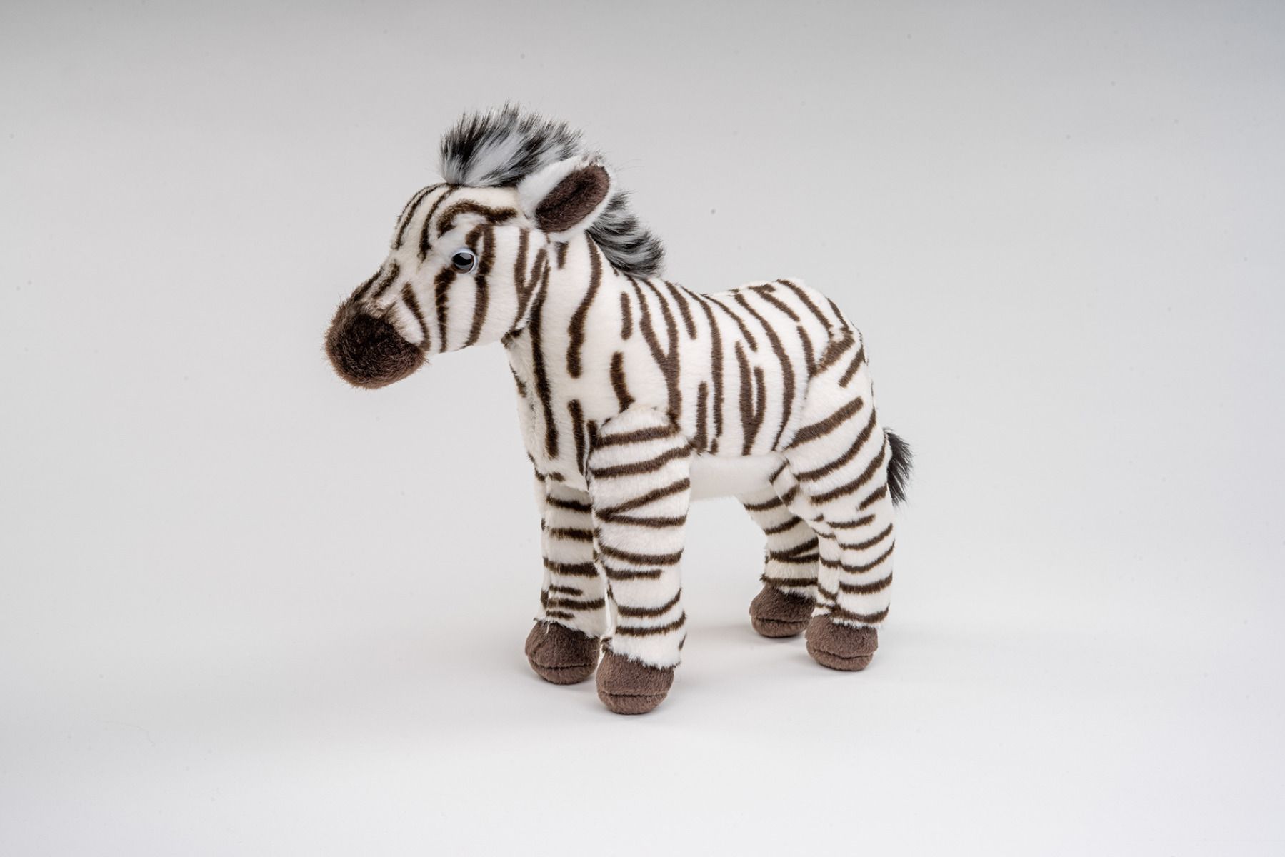 Uni-Toys Zebra Bamse, stående 23 cm (J49134), eco-friendly Sekundært billede