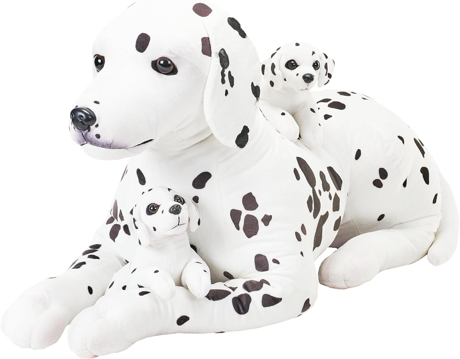 Wild Republic Jumbo Mom & Baby Dalmatiner med hvalpe 65-70 cm Hovedbillede