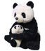 panda med baby bamse