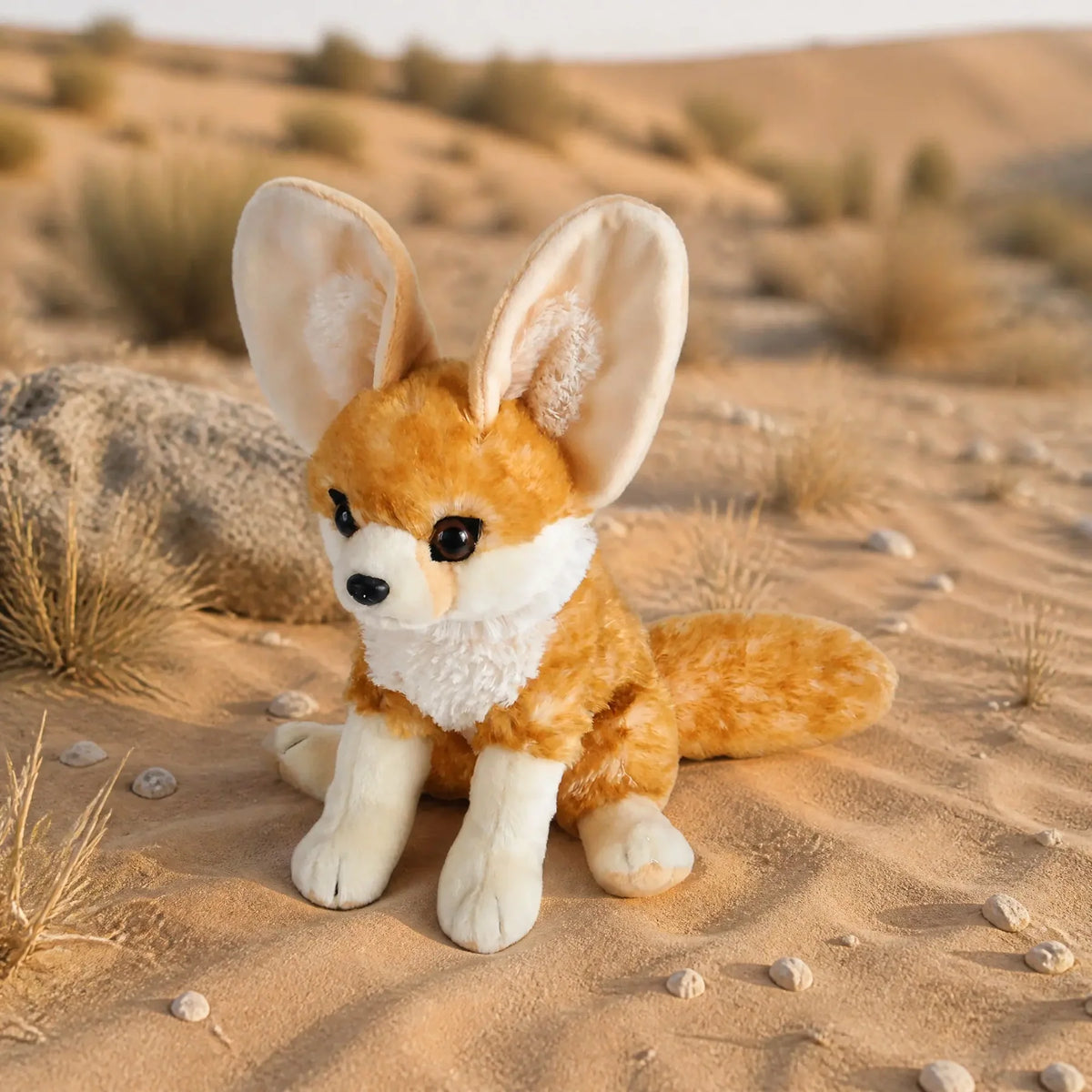 Wild Republic Ørkenræv Bamse - Fennec Fox 30 cm
