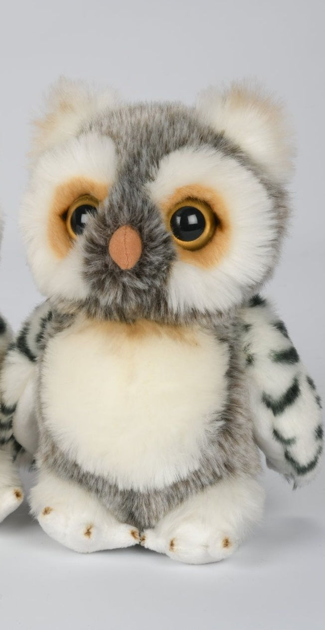 Uni-Toys Ugle Bamse 17 cm EU0172A, assorterede farver, Eco-Friendly Sekundært billede