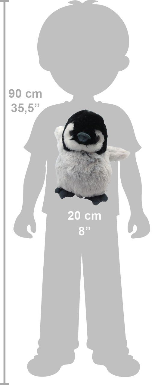 Wild Republic Lille Pingvin - Cuddlekins Mini Penguin Playful 20 cm Sekundært billede
