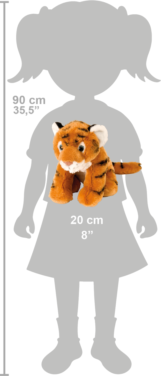 Wild Republic CK Mini Tiger Baby Bamse 20 cm