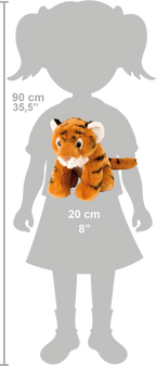 Wild Republic CK Mini Tiger Baby Bamse 20 cm