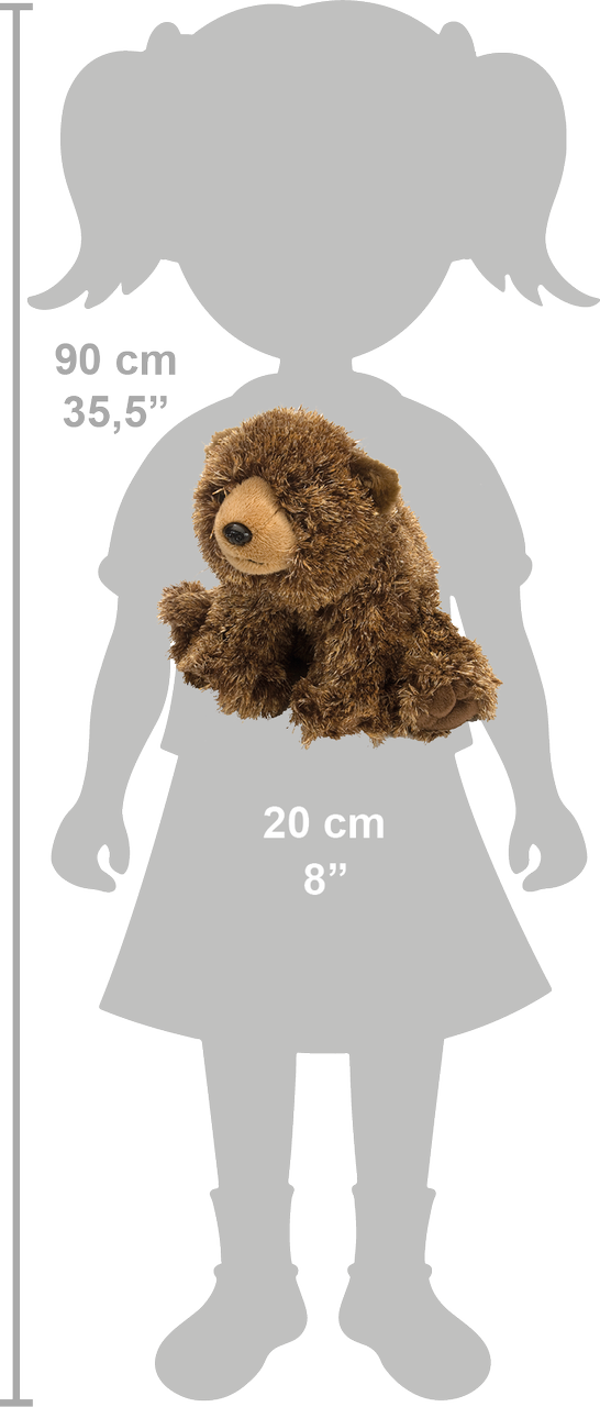 grizzly bjørn bamse