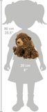Wild Republic Lille Grizzly Bjørn Bamse - CK Mini Brown Bear 20 cm