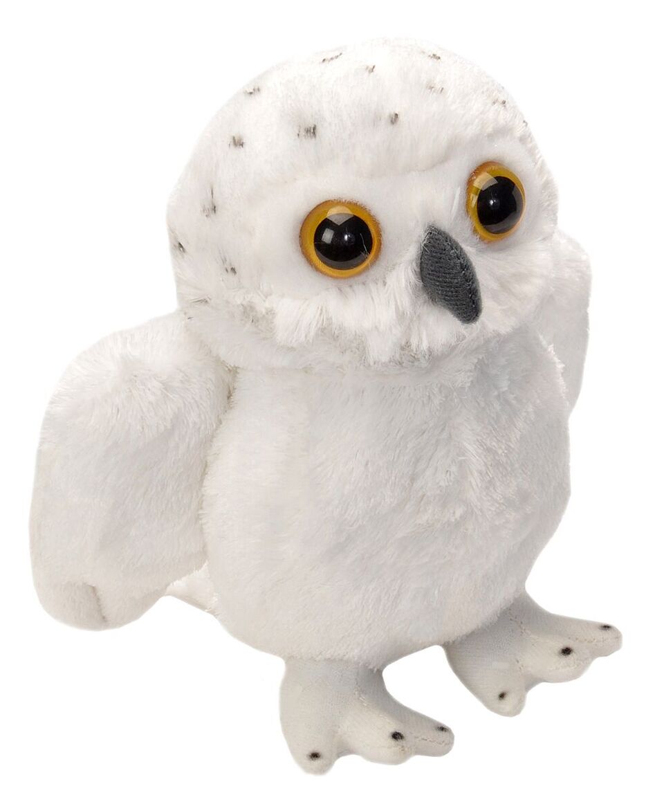 Wild Republic Lille Ugle Bamse - Hug'ems Mini Snowy Owl 18 cm Hovedbillede