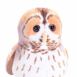 Wild Republic Ugle Bamse  - RSPB II Tawny Owl  med realistiske fugle lyde 16 cm