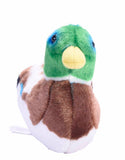 Wild Republic Gråand Bamse med realistiske fuglelyde - Mallard Duck with Real Bird Calls 17 cm