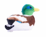 Wild Republic Gråand Bamse med realistiske fuglelyde - Mallard Duck with Real Bird Calls 17 cm