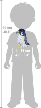 Vandrefalk plysdyr