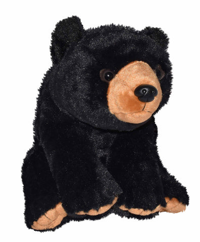 Wild Republic Sort Bjørn Bamse - Traditional Black Bear Large 35 cm