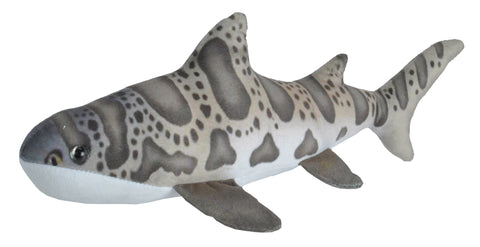 Wild Republic Lille Leopardhaj Bamse - Living Ocean Mini Leopard Shark 30 cm