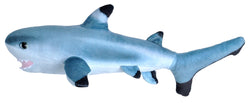Wild Republic Lille Sorttippet Haj Bamse - Living Ocean Mini Black Tipped Shark 25-30 cm