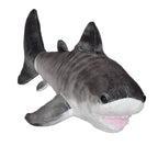 Wild Republic Lille Tigerhaj Bamse - Living Ocean Mini Shark Tiger 20 cm