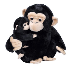 Wild Republic Mor Chimpanse med Baby 32 cm