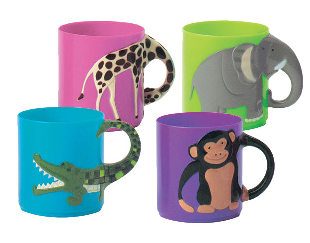 Wild Republic Baby Kopper med dyr motiver - Animal Baby Cups (1 model leveres)