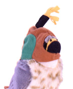 Wild Republic Fugl Bamse - Peregrine Falcon w/Hunting Hood med realistiske fugle lyde