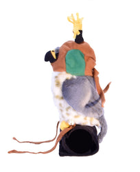 Wild Republic Fugl Bamse - Peregrine Falcon w/Hunting Hood med realistiske fugle lyde