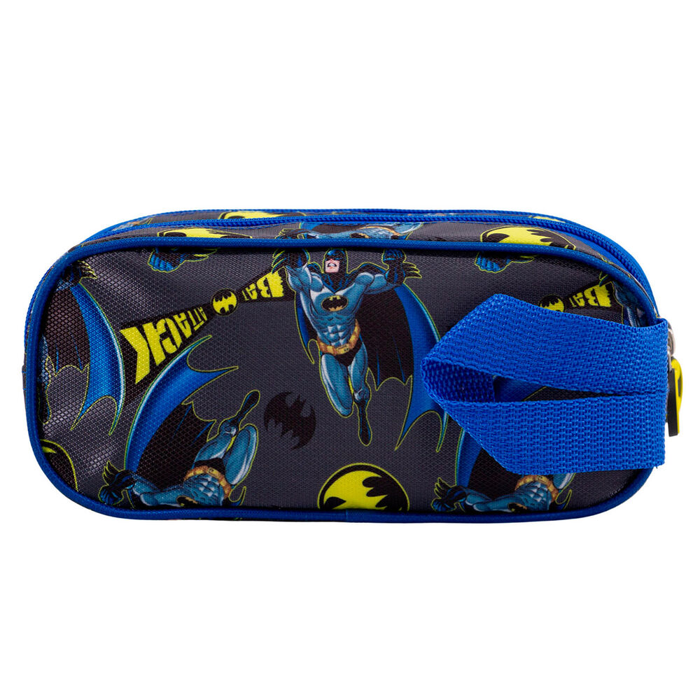 Batman DC Comics 3D double Penalhus, blå/sort