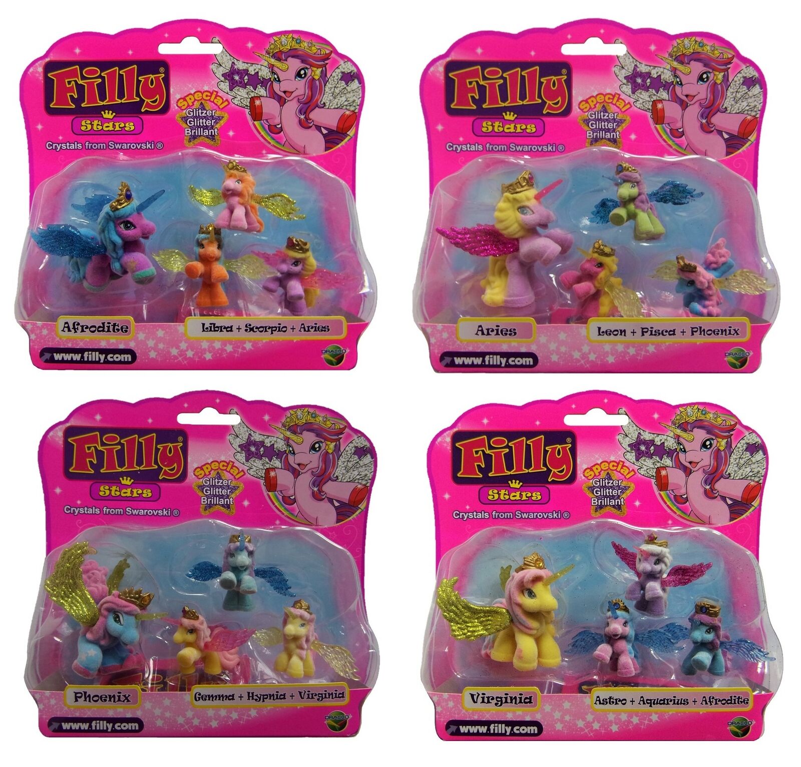 Filly Stars Special Glitter Crystals from Swarovski (sortiment) - 1 model leveres Hovedbillede