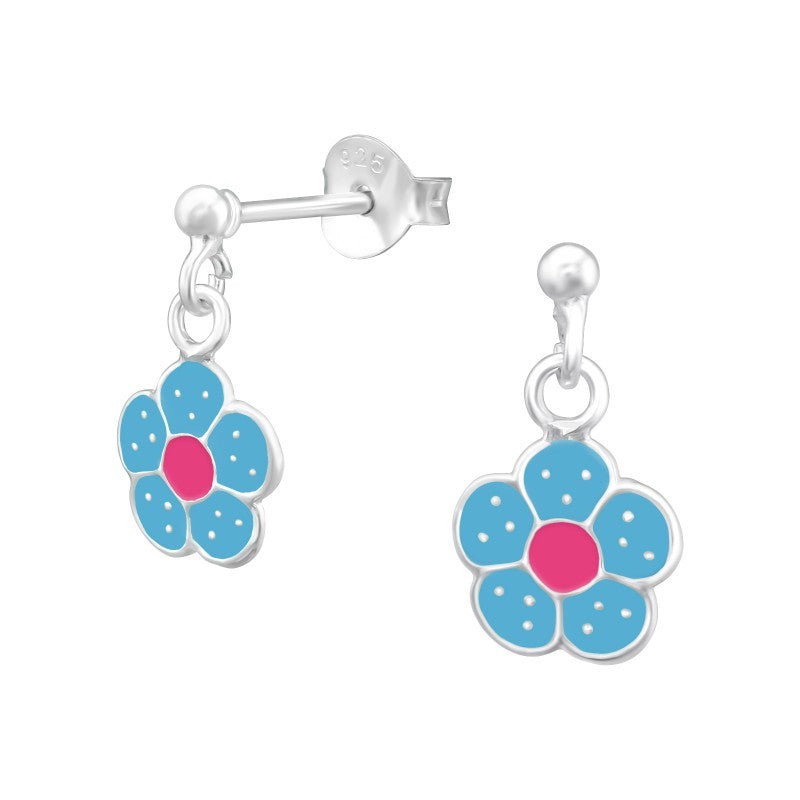 Hængende Blomster ørestikker i sølv 925 A4S35630 Hovedbillede