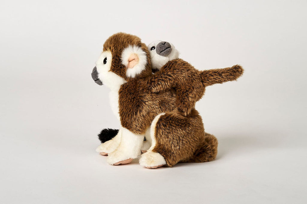 Uni-Toys Dødningehovedabe med Baby 18 cm