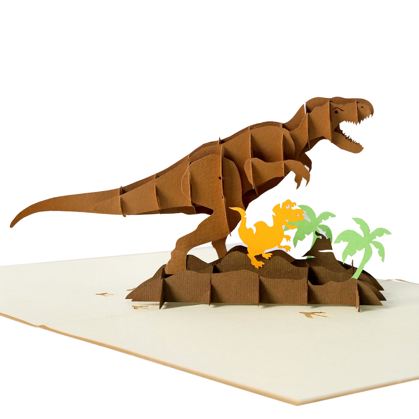 3D Popup Kort Dinosaur Hovedbillede