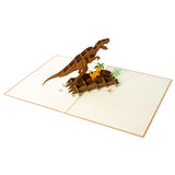 3D Popup Kort Dinosaur