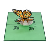 fødselsdagskort sommerfugl
