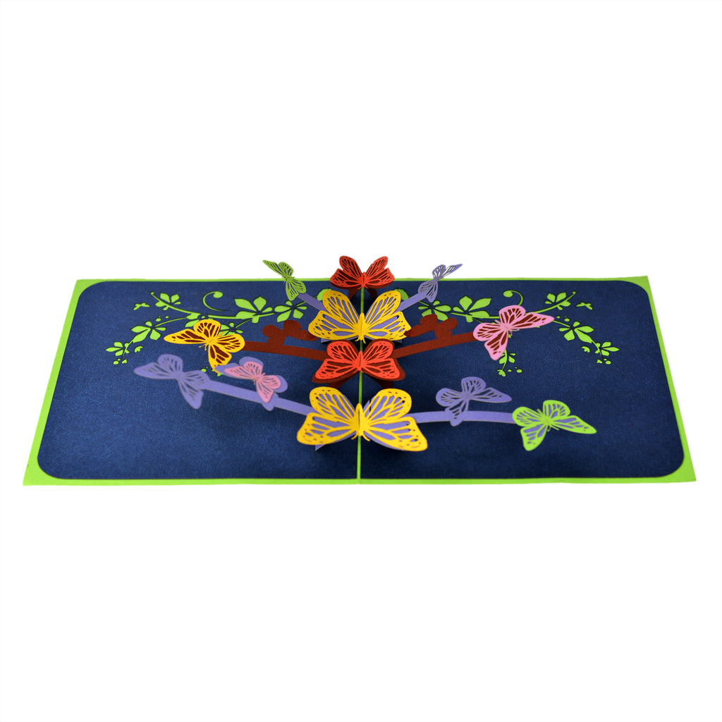 fødselsdagskort sommerfugle