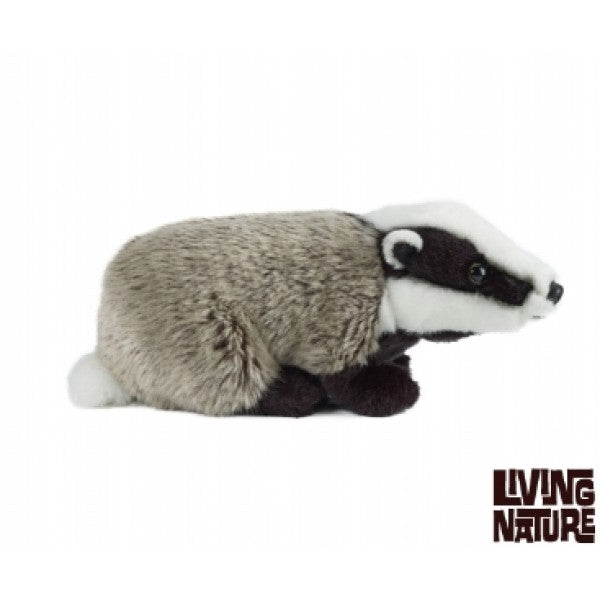 Living Nature Stor Grævling Bamse 27 cm Sekundært billede