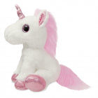 Aurora World Enhjørning Bamse - Sparkle Tales Princess Unicorn White 28 cm