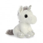 Aurora World Enhjørning Bamse Hvid/Sølv - Sparkle Tales Unicorn Silver 17 cm Sekundært billede