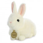 Aurora World MiYoni Hvid Kanin Bamse - Angora White Bunny 17 cm
