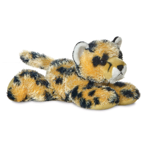 Aurora World Mini Flopsie Gepard Bamse 18 cm