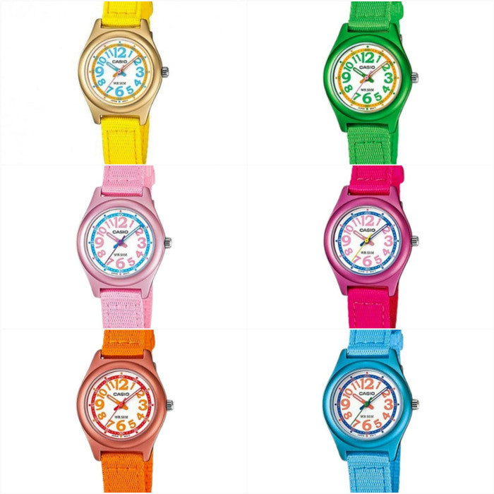 Børneur Casio Analog (lyseblå) 26 x 8 mm. Model LTR-19B-2B1