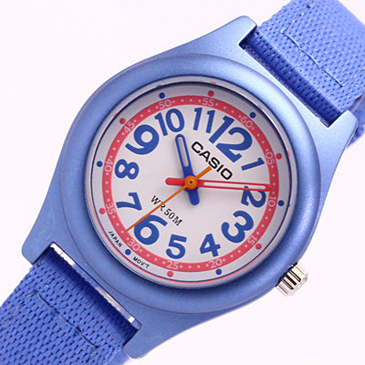 Børneur Casio Analog (mørkeblå) 26 x 8 mm. Model LTR-19B-2B2 Sekundært billede