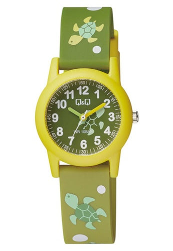 Børneur Q&Q Analog (gul/grøn) VR99J008Y Sekundært billede