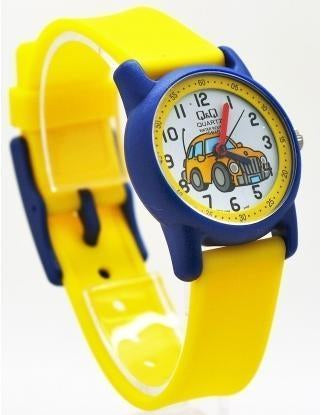 Børneur Q&Q Analog (gul/mørkeblå) VR41J009Y Sekundært billede