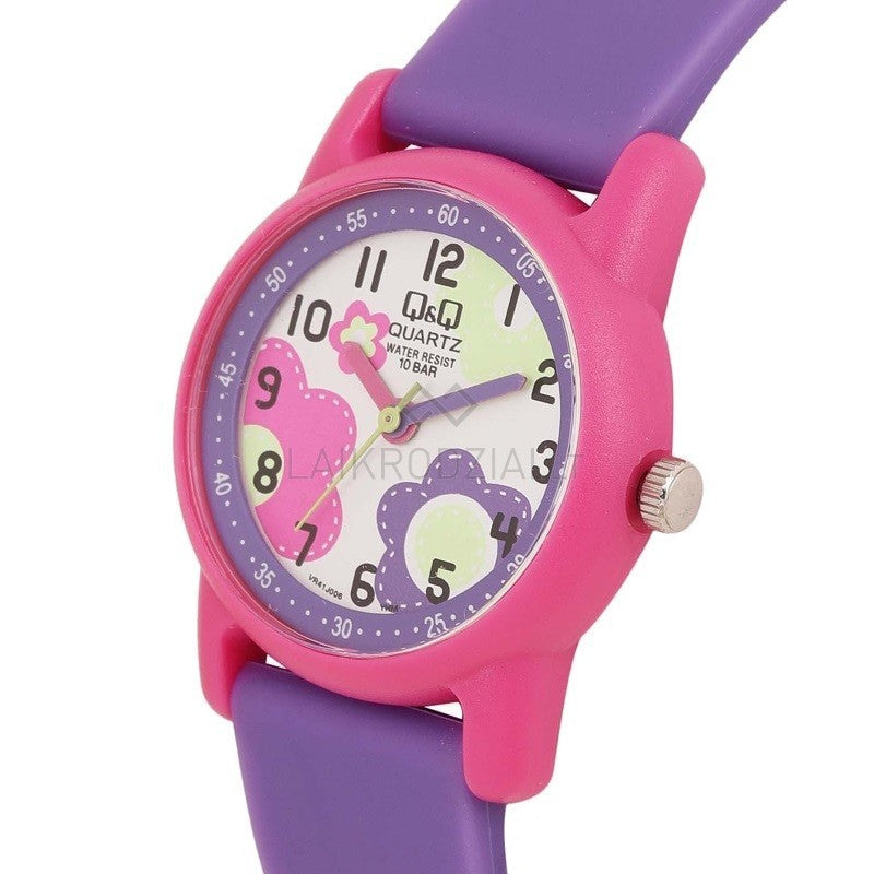 Børneur Q&Q Analog (lyserød/lilla) VR41J006Y Sekundært billede