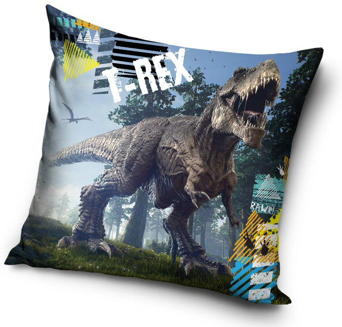 Dekorativt Pudebetræk 40x40 cm - T-Rex Design (CBX203003TREX)
