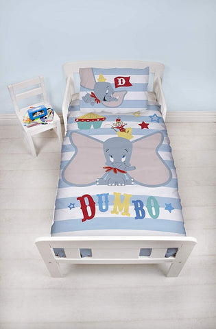 Disney Dumbo Børnesengetøj, Polyester/Bomuld, 120cm x 150cm