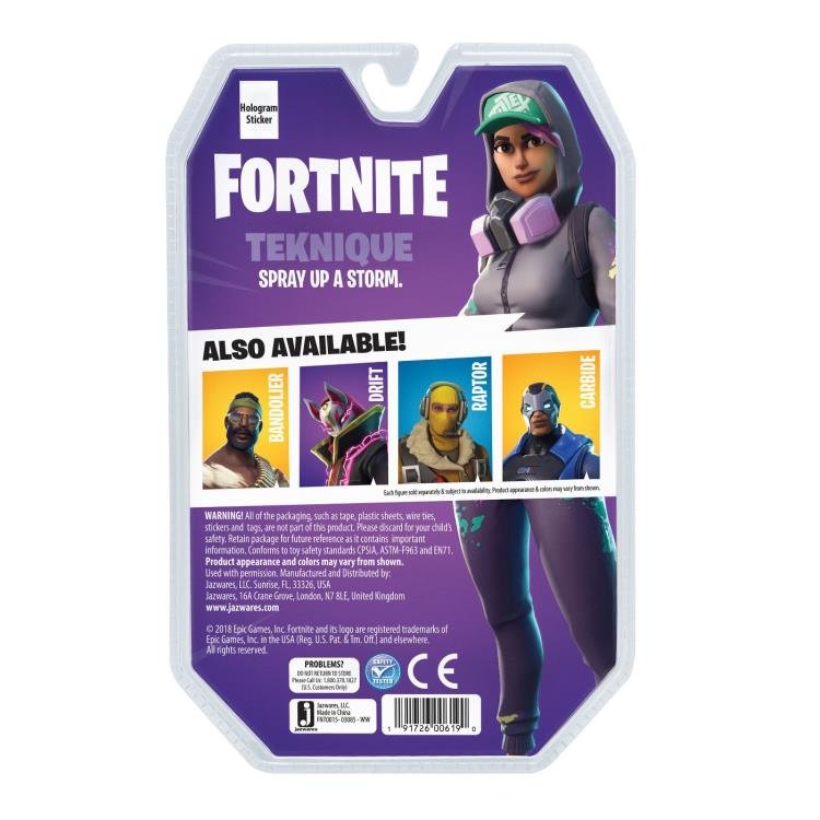 FORTNITE Teknique Solo Mode Core Figure 10 cm